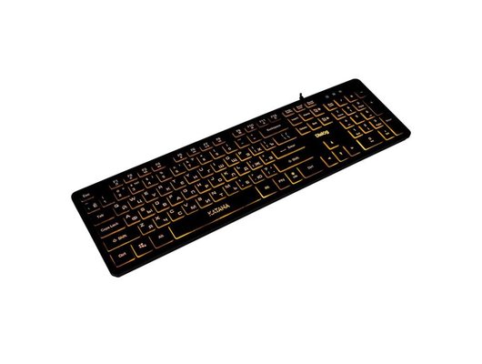 Клавиатура проводная Dialog KK-ML17U Black